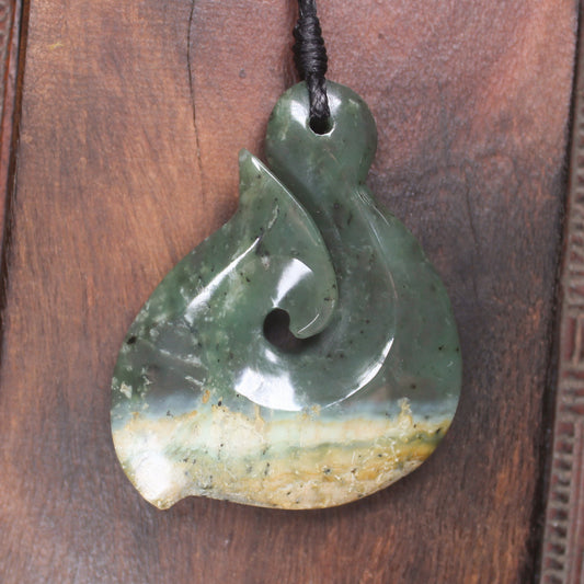 Hei Matau Pounamu Pendant