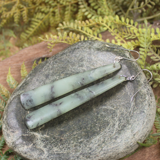 Hapopo Pounamu Earrings