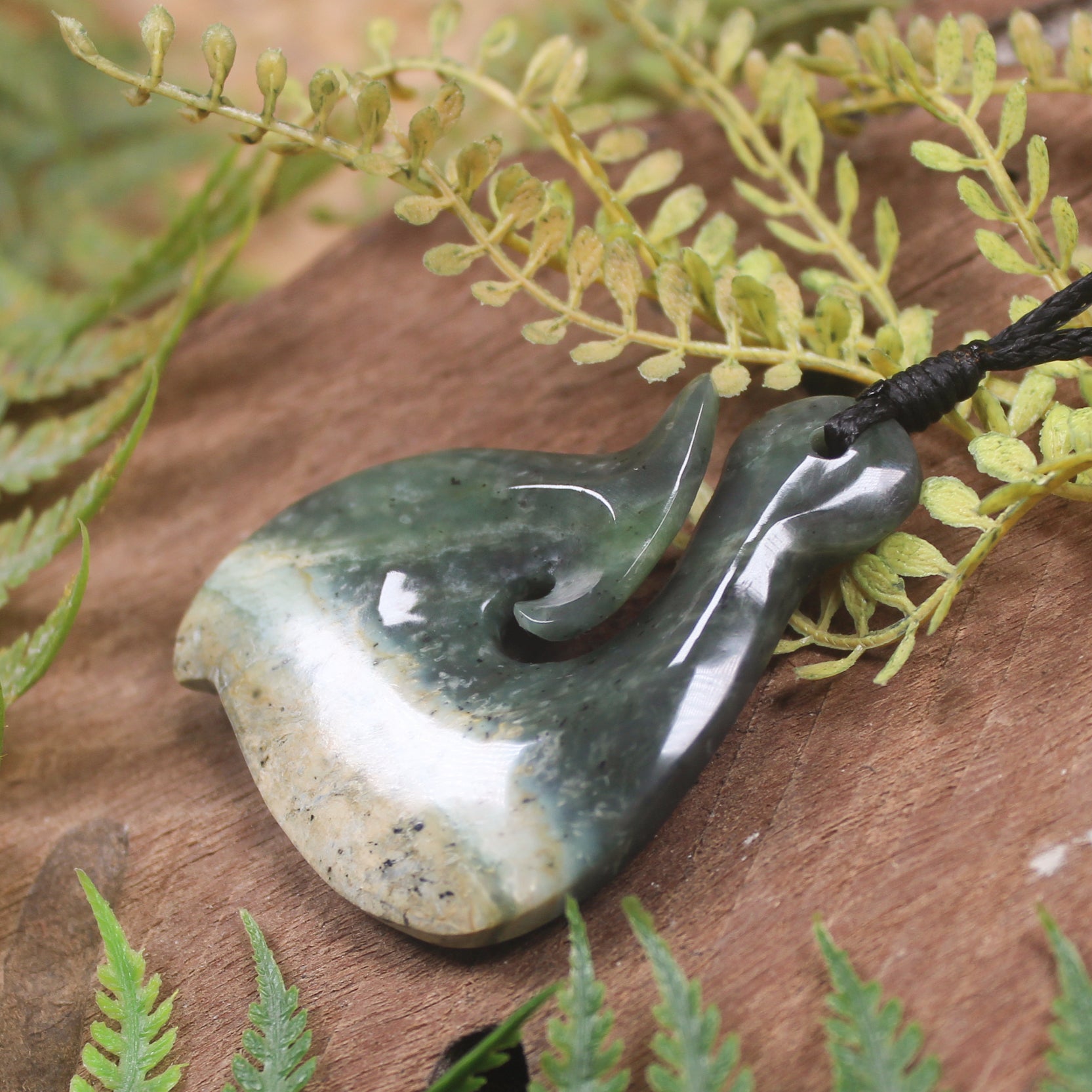 Hei Matau Pounamu Pendant