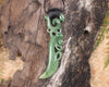 Manaia carved from Kawakawa Pounamu - NZ Greenstone