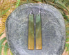 Roimata or Teardrop earrings carved from Flower Jade Pounamu - NZ Greenstone