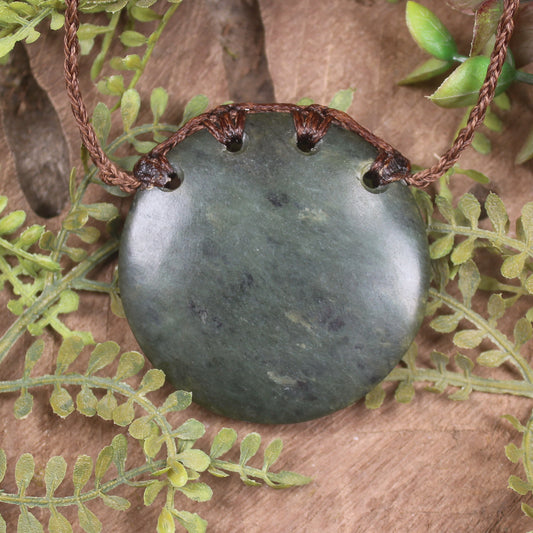 Rimu Pounamu Porowhita pendant- NZ Greenstone