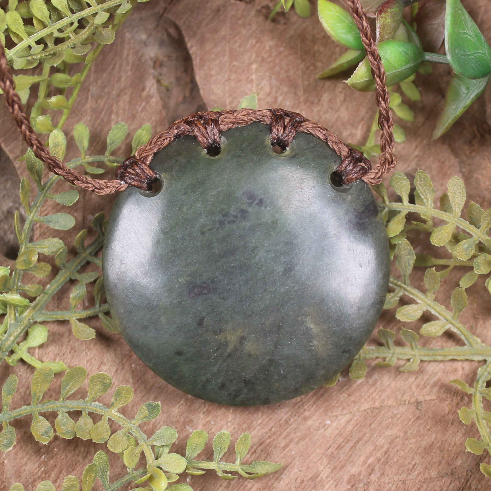Rimu Pounamu Porowhita pendant- NZ Greenstone