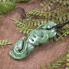 Manaia carved from Hapopo Pounamu - NZ Greenstone