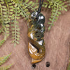 Manaia pendant carved from Totoweka Pounamu - NZ Greenstone