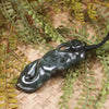 Manaia pendant carved from Rimu Pounamu - NZ Greenstone