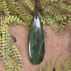 Kawakawa Pounamu Roimata Pendant - NZ Greenstone