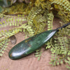 Kawakawa Pounamu Roimata Pendant - NZ Greenstone