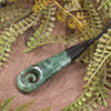 Roimata with Koru Pounamu Pendant - NZ Greenstone