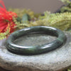 Bangle carved from Rimu Pounamu - NZ Greenstone