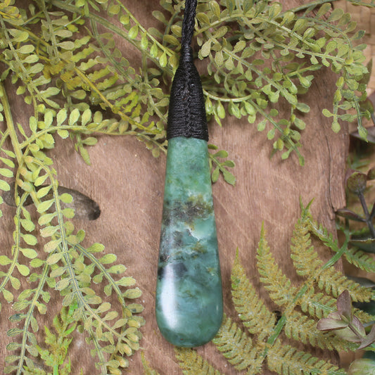 Inanga Pounamu Roimata Pendant - NZ Greenstone