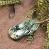 Manaia carved from Raukaraka Pounamu - NZ Greenstone