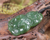 Hapopo Pounamu Hei Tiki - NZ Greenstone