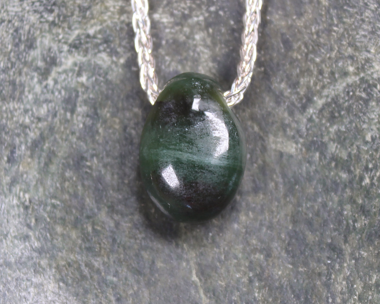 Rimu Pounamu pendant  - NZ Greenstone