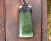 NZ Greenstone Medium Toki Pendant (BK462) Hapopo Pounamu