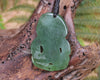 Hapopo Pounamu Hei Tiki - NZ Greenstone