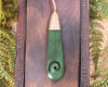 Roimata with Koru Pounamu Pendant - NZ Greenstone