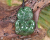 Hapopo Pounamu Hei Tiki - NZ Greenstone