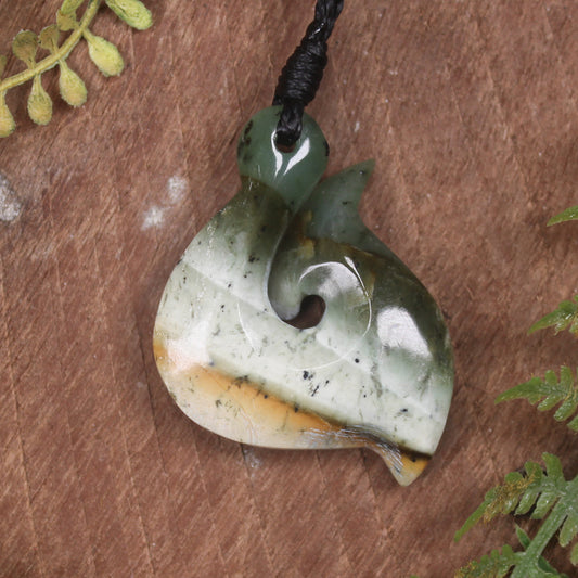 Hei Matau Pounamu Pendant