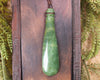 NZ Greenstone Large Mere Pendant (BM469) Flower Jade Pounamu