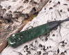Roimata or Teardop with Koru carved from Kawakawa Pounamu - NZ Greenstone