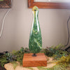 Mere carved from Flower Jade Pounamu - NZ Greenstone