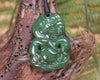 Hapopo Pounamu Hei Tiki - NZ Greenstone