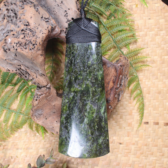Toki or Adze carved from Douglas Creek - NZ Greenstone