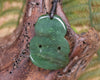 Hapopo Pounamu Hei Tiki - NZ Greenstone