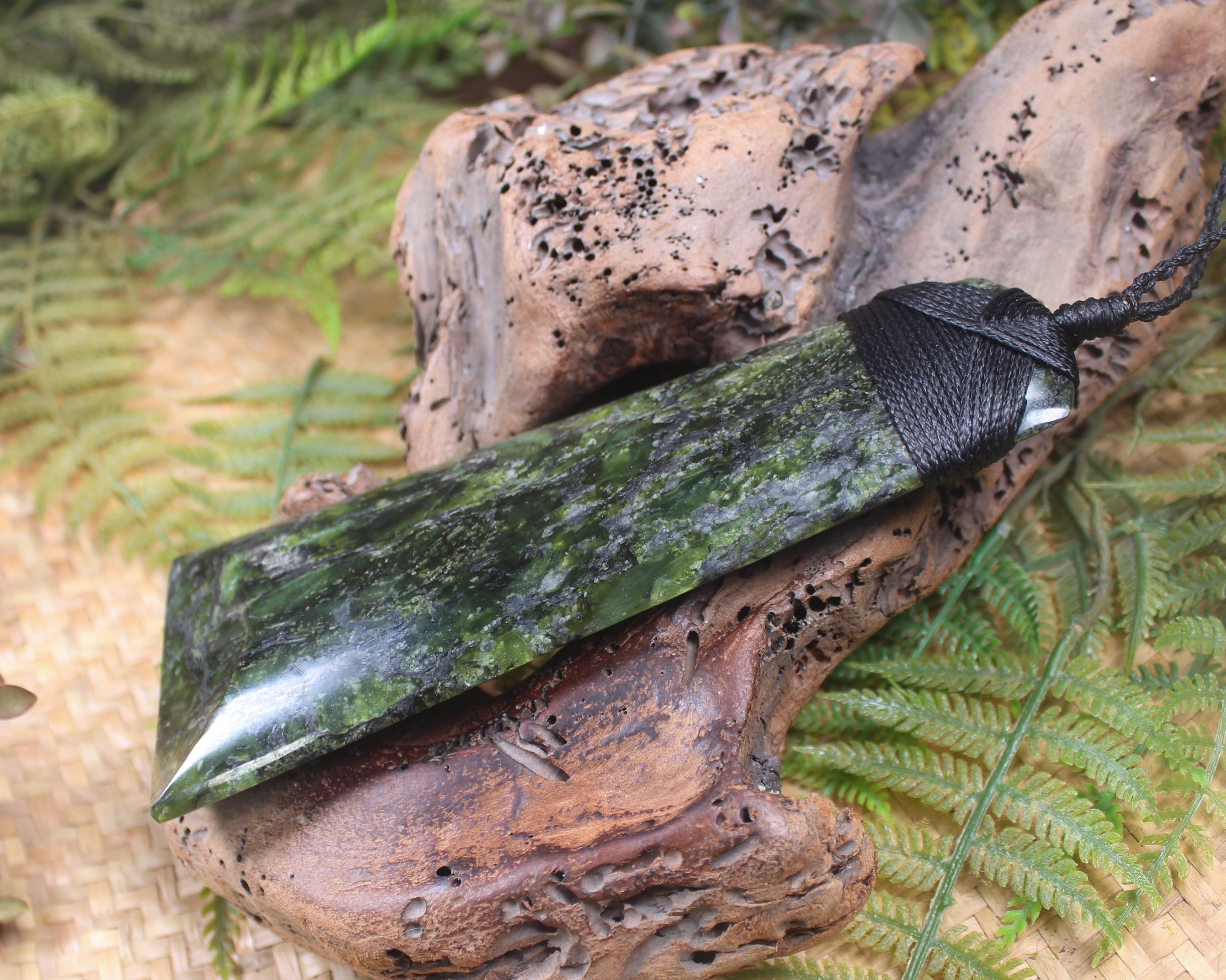 Toki or Adze carved from Douglas Creek - NZ Greenstone