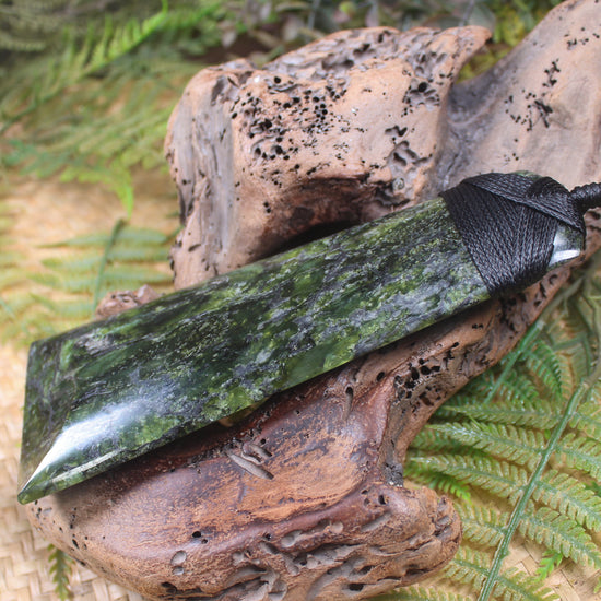 Toki or Adze carved from Douglas Creek - NZ Greenstone