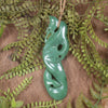 Manaia carved from Hapopo Pounamu - NZ Greenstone