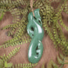 Manaia carved from Hapopo Pounamu - NZ Greenstone
