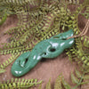 Manaia carved from Hapopo Pounamu - NZ Greenstone