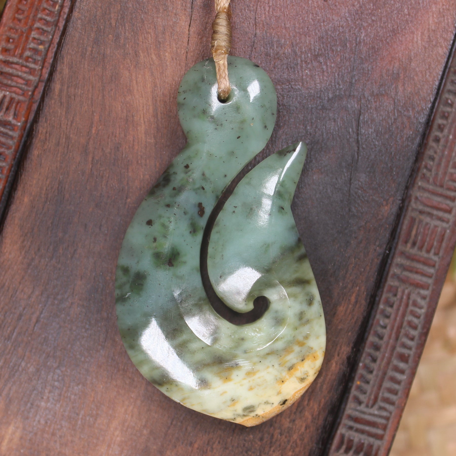 Hei Matau Pounamu Pendant