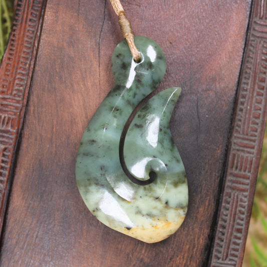Hei Matau Pounamu Pendant