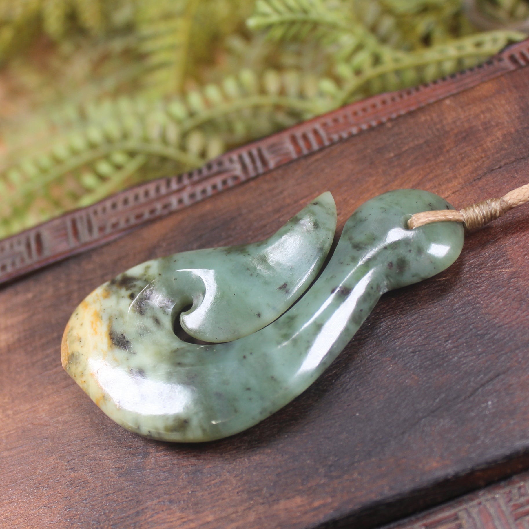 Hei Matau Pounamu Pendant