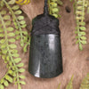 NZ Greenstone Small Toki Pendant (BX484) Rimu Pounamu