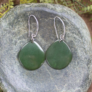 Hapopo Pounamu Earrings