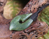 Hei Matau carved from Hapopo Pounamu - NZ Greenstone