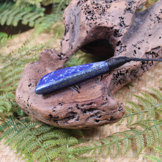 Toki or Adze carved from Lapis Lazuli