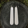 Roimata with Koru earrings carved from NZ Beef Bone