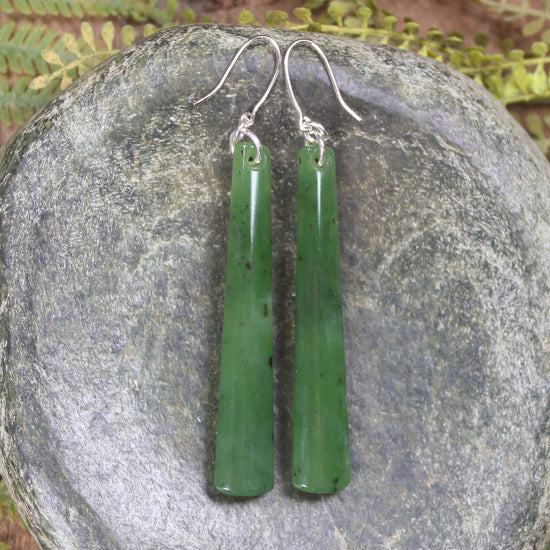 Hapopo Pounamu Earrings