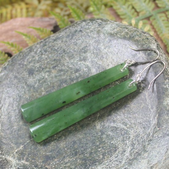 Hapopo Pounamu Earrings