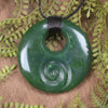Hapopo Pounamu Porowhita with Koru