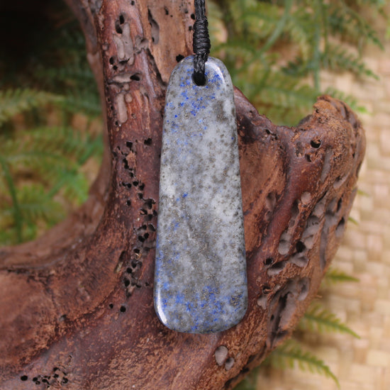 Toki or Adze carved from Lapis Lazuli