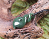 Twist or Pikorua carved from Hapopo Pounamu - NZ Greenstone