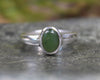 Sterling Silver Hapopo Pounamu Ring - NZ Greenstone