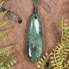 Roimata or Teardop carved from Inanga Pounamu - NZ Greenstone
