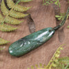 Roimata or Teardop carved from Inanga Pounamu - NZ Greenstone